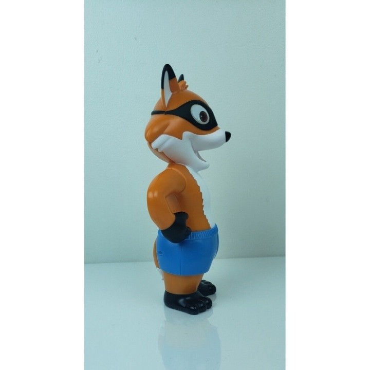 10″ Fox Bandit Masked Figure Posable Plastic PVC just fox no extra parts