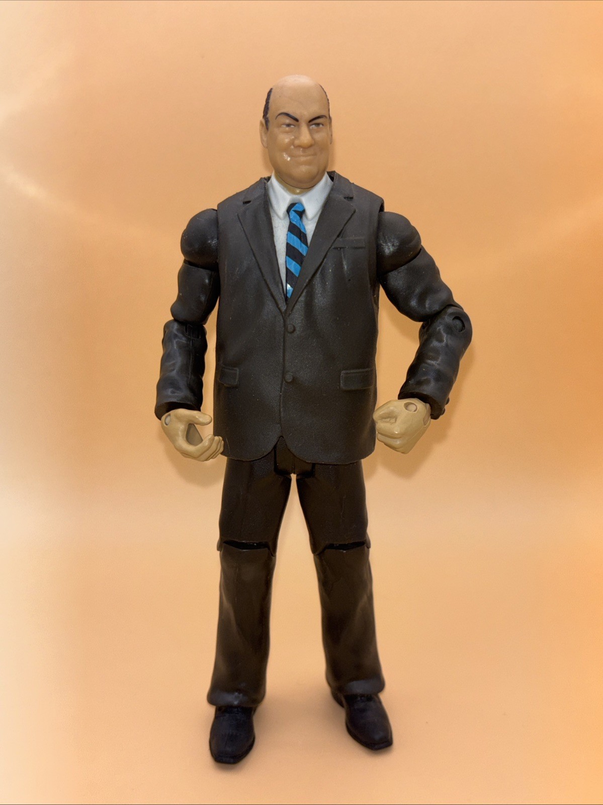 WWE MATTEL BATTLE PACK PAUL HEYMAN WRESTLING FIGURE RARE WWF WCW