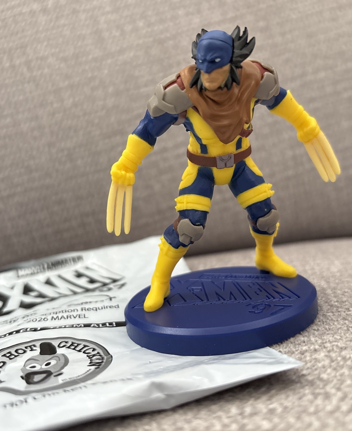 Dave’s Hot Chicken X-Men 97’ Wolverine Limited Edition Collectible Toy Figure