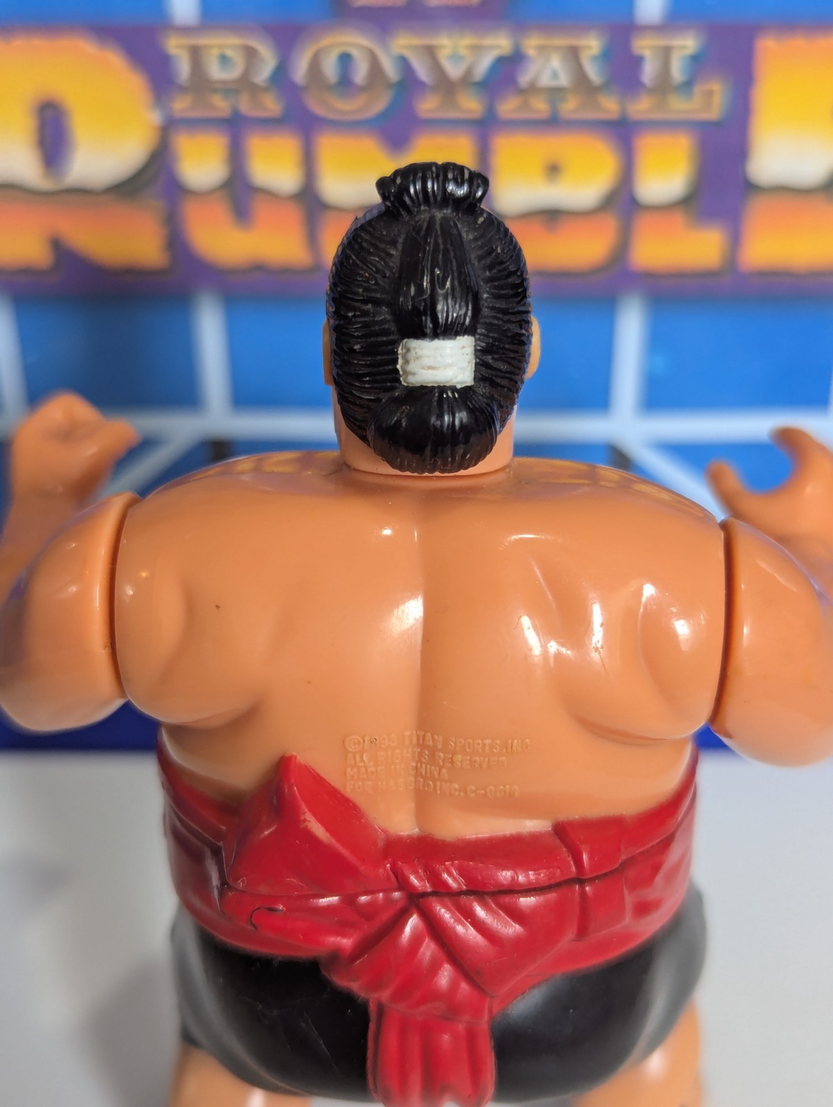 WWF Hasbro Yoko Zuna – WWE Mattel LJN Vintage Titan Sports