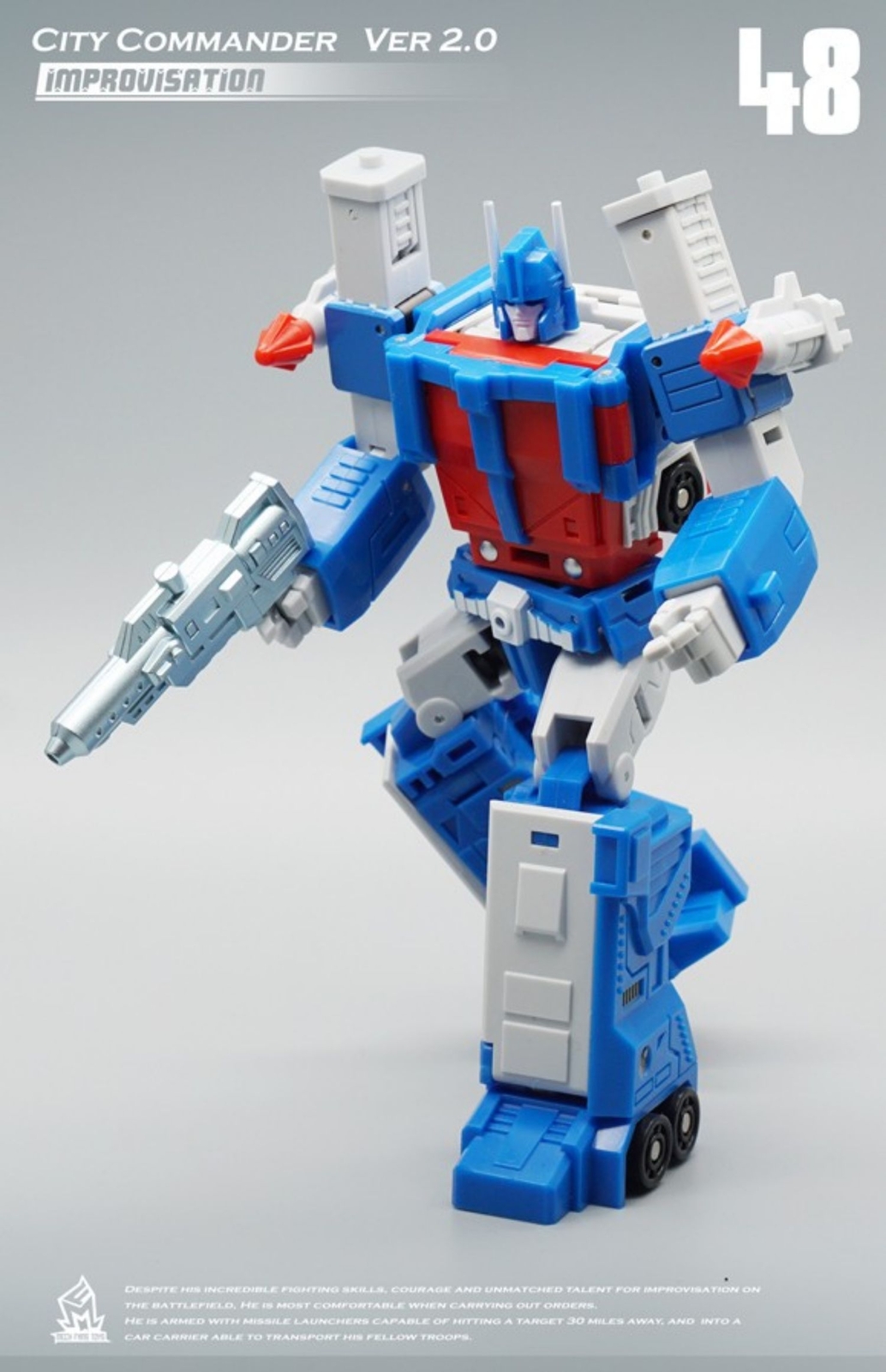 New Deformabl Robot Ultra Magnus MFT MF-48 Ver2.0 Cybertron Action Figure Toys