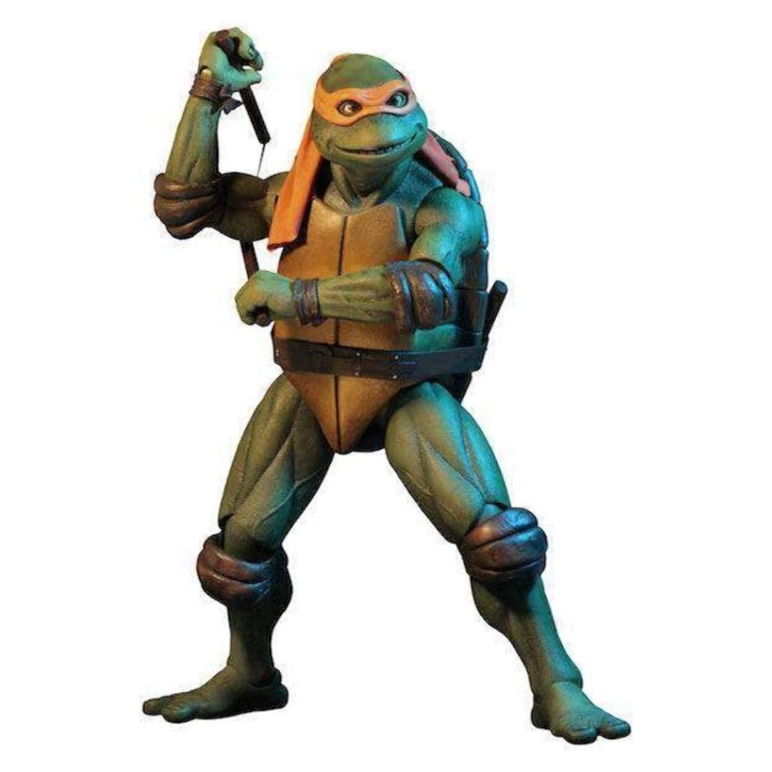 NECA – Teenage Mutant Ninja Turtles (1990 Movie) – 1/4 Scale Michelangelo Figure