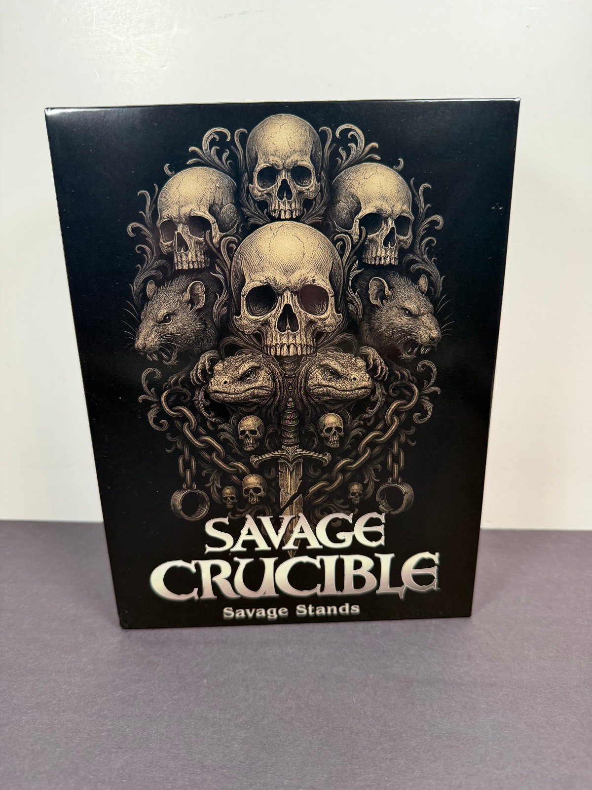 Savage Crucible SAVAGE STANDS Action Figure Accessory Set Harvinger Studios 1/12