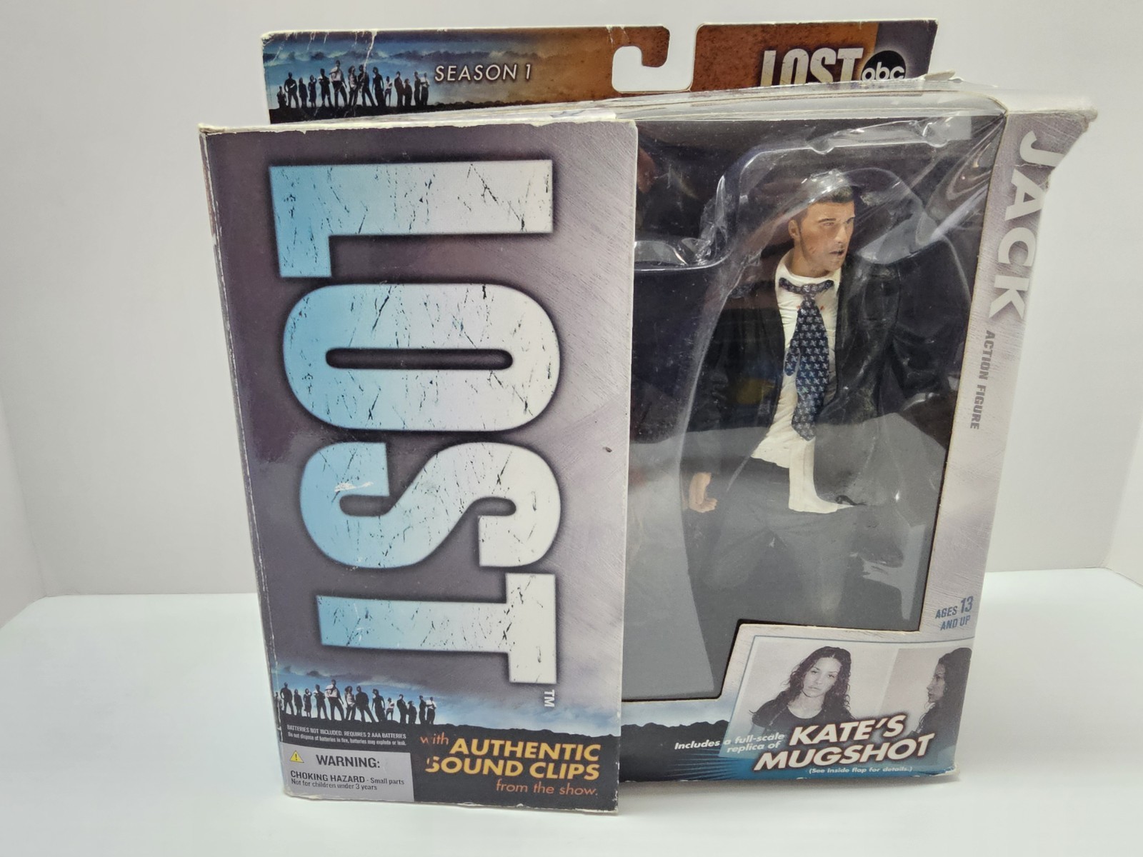 Lost ABC TV series Jack Shephard 6″ action figure props sounds by McFarlane Toys