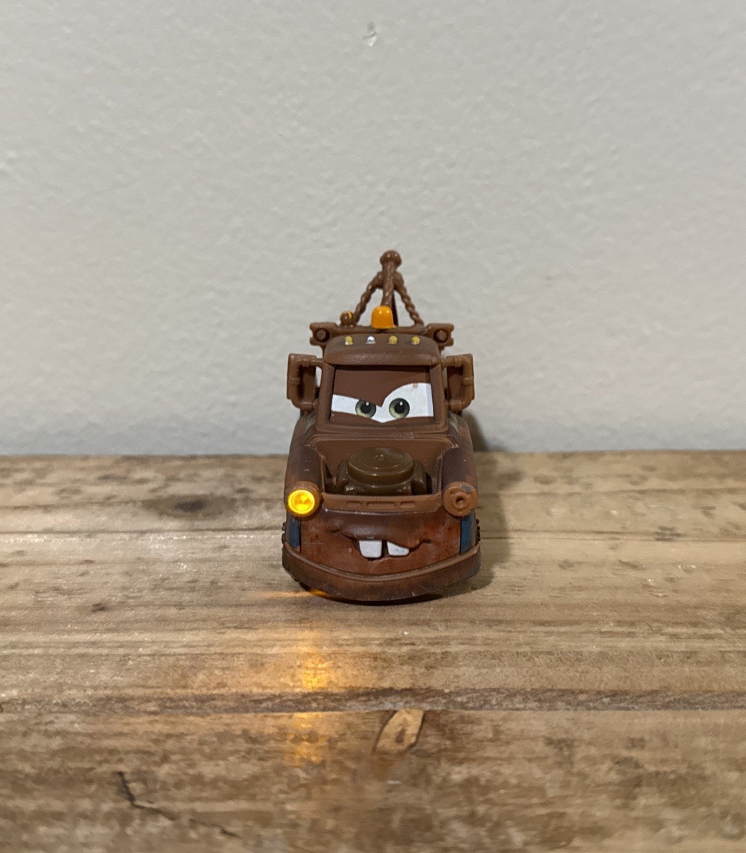 Mattel Disney Pixar Cars Lights & Sounds Spy Mater Missing Weapons Tested Works