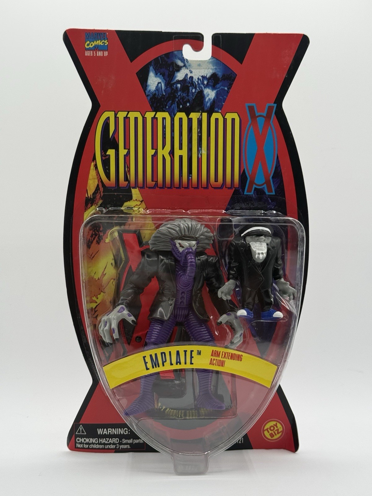 1995 Toy Biz EMPLATE Marvel Generation X Action Figure New Unopened