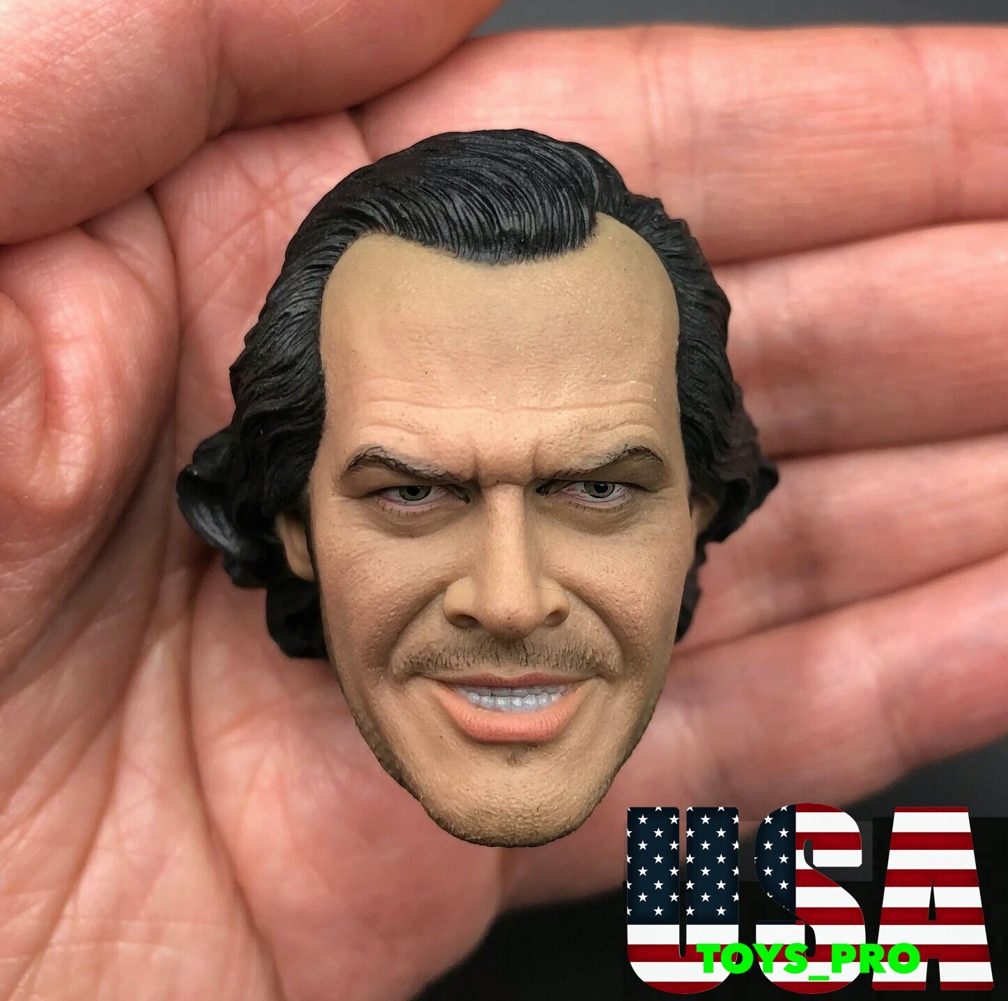 1/6 Jack Nicholson The Shining Male Head For 12″ Figure Hot Toys PHICEN ❶USA❶