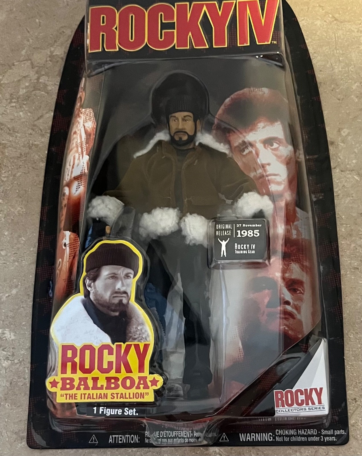 Rocky IV Rocky Balboa Training Gear JAKKS PACIFIC Figure 2007