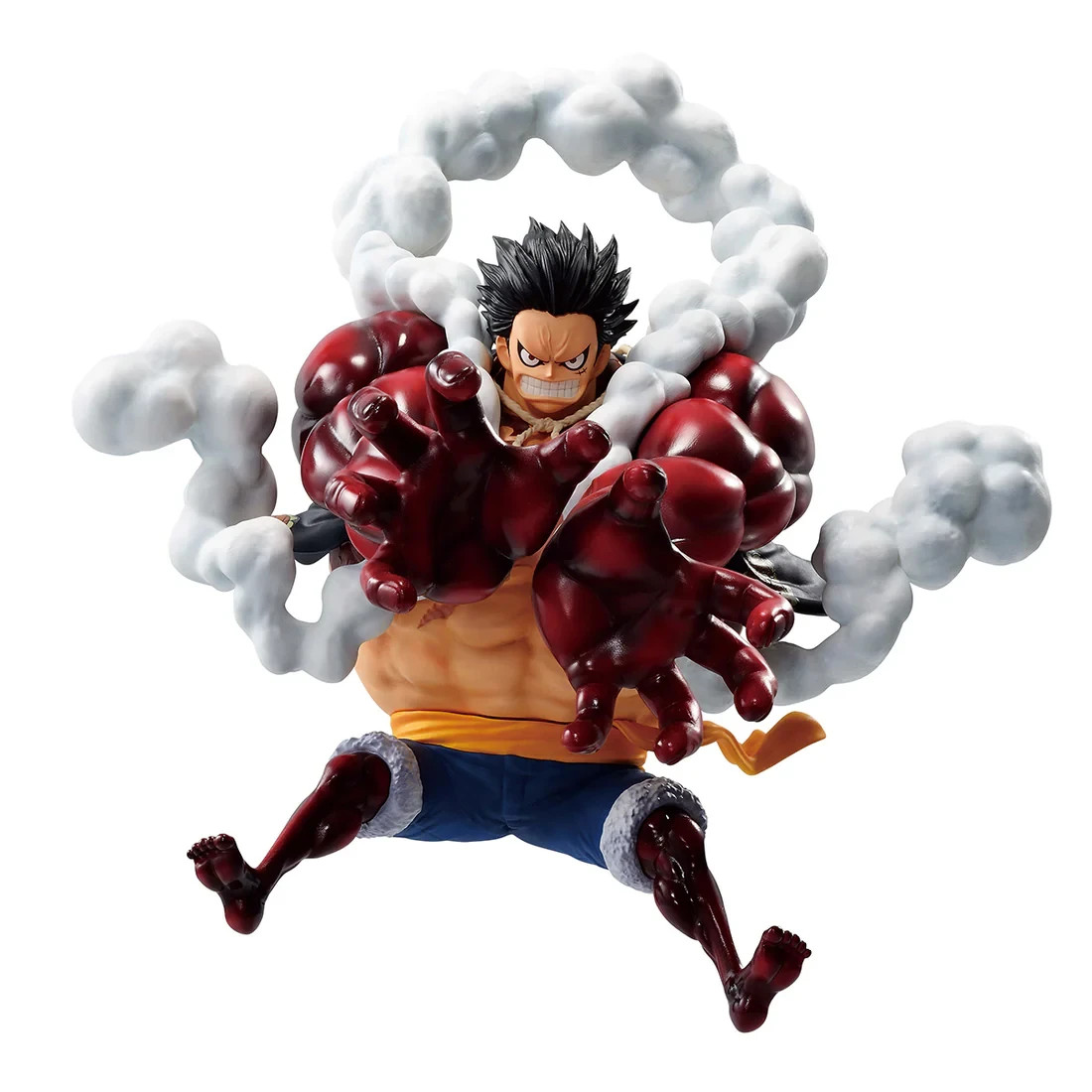 Bandai 67028 One Piece Monkey D. Luffy Gear 4 Masterlise Ichibansho Figure