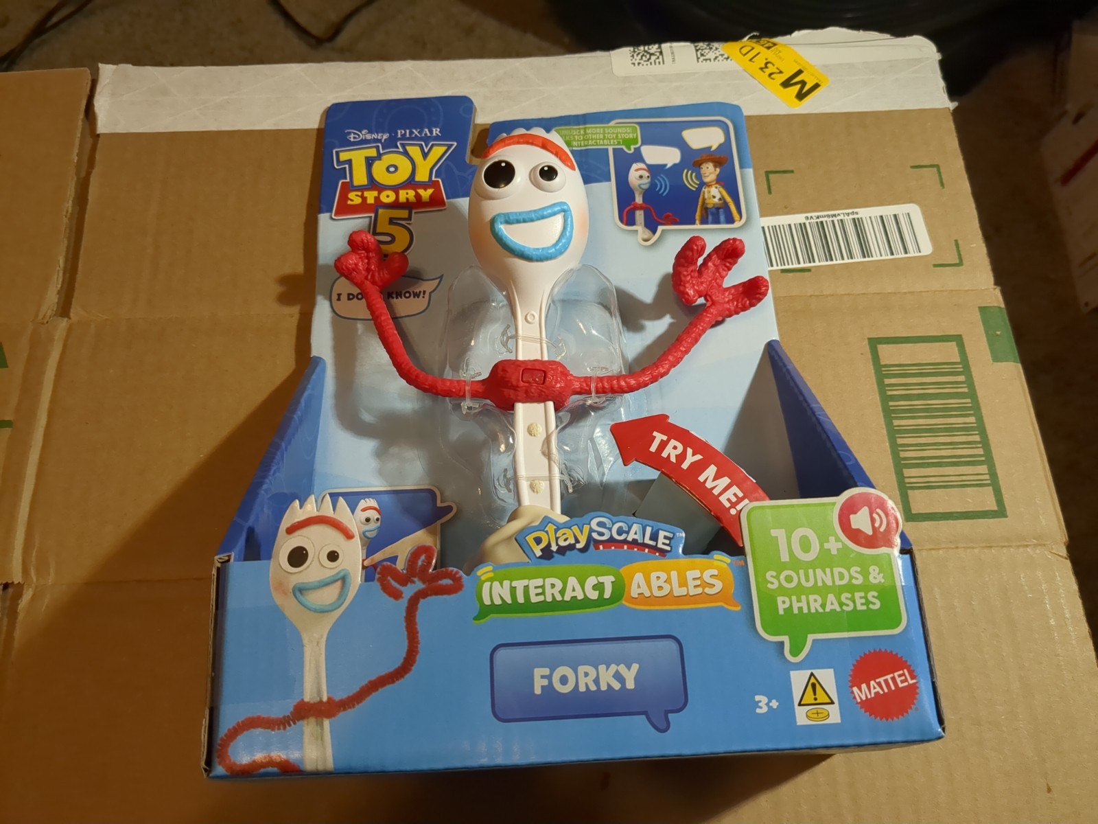 Toy Story 5 Forky Interactables
