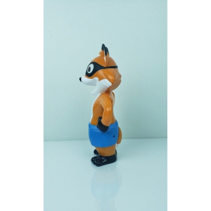 10″ Fox Bandit Masked Figure Posable Plastic PVC just fox no extra parts
