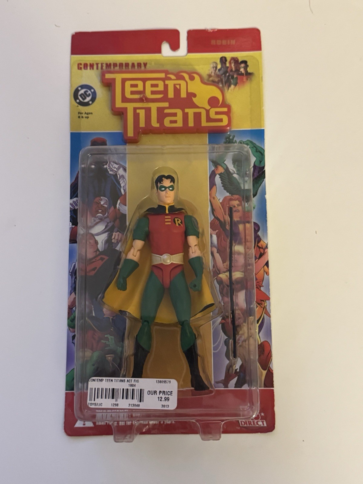 NEW DC COMICS DIRECT ROBIN CONTEMPORARY TEEN TITANS ACTION FIGURE SERIES 1