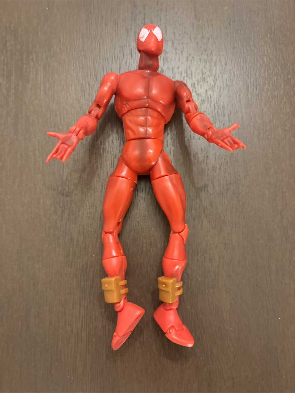 marvel legends spiderman classics scarlet spider toybiz