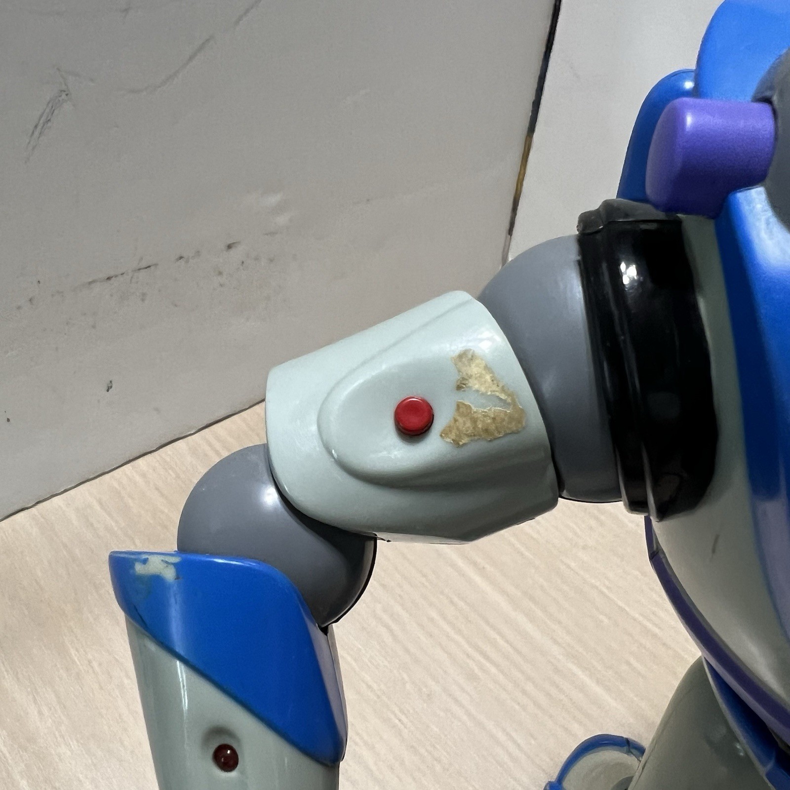 Toy Story Disney Store Blue Buzz Lightyear 12” Action Figure Works READ DESCRIPT