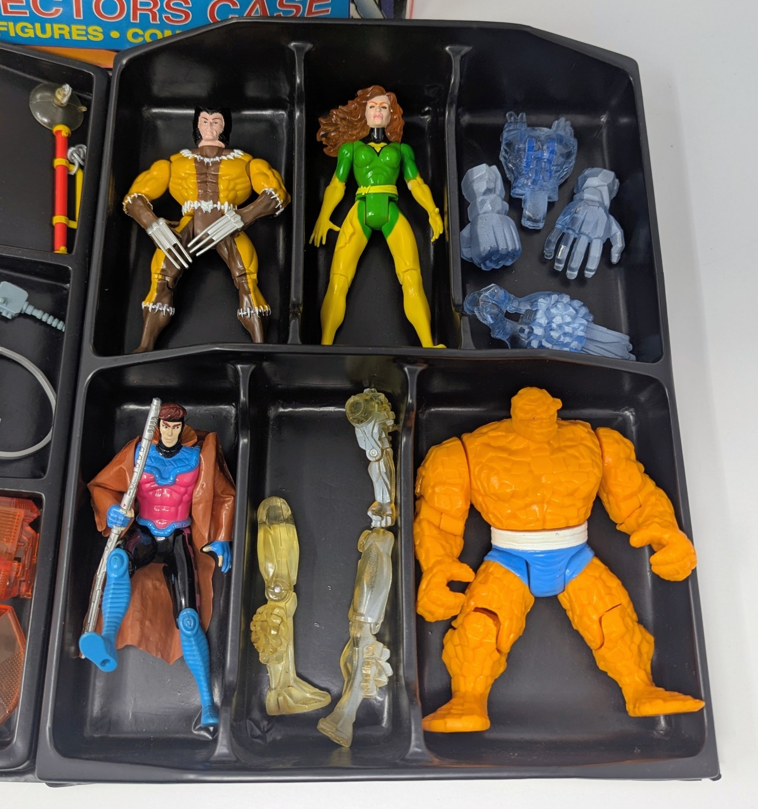 Marvel The Uncanny X-Men Collectors Case w/ 5 Action Figures – Wolverine & More!
