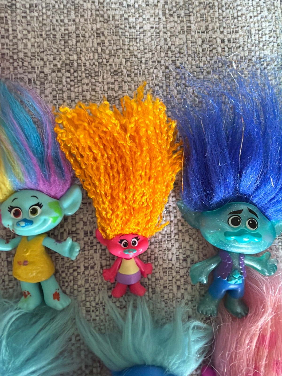 Dreamworks Trolls Movie Mixed Lot of 32 Figures Few Misc Accessories Toys Hasbro
