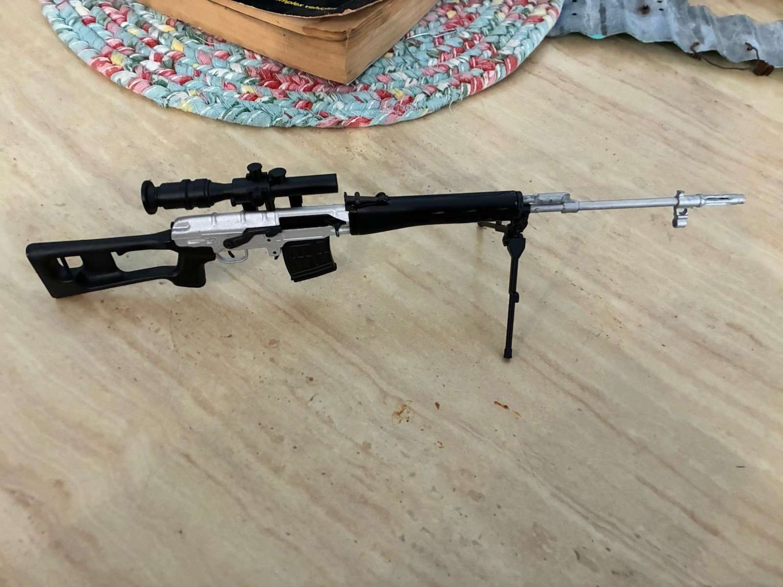 GoatGuns “Raider” Silver SVD Limited Edition Ultra Rare Raider Goat Gun