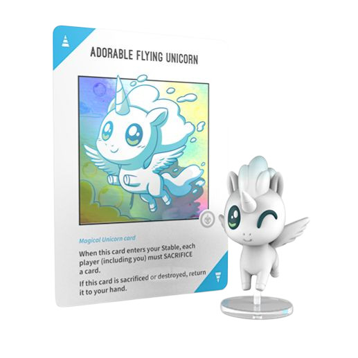 Unstable Unicorns Rainbow Apocalypse Vinyl Mini Series Figures & Promo Cards