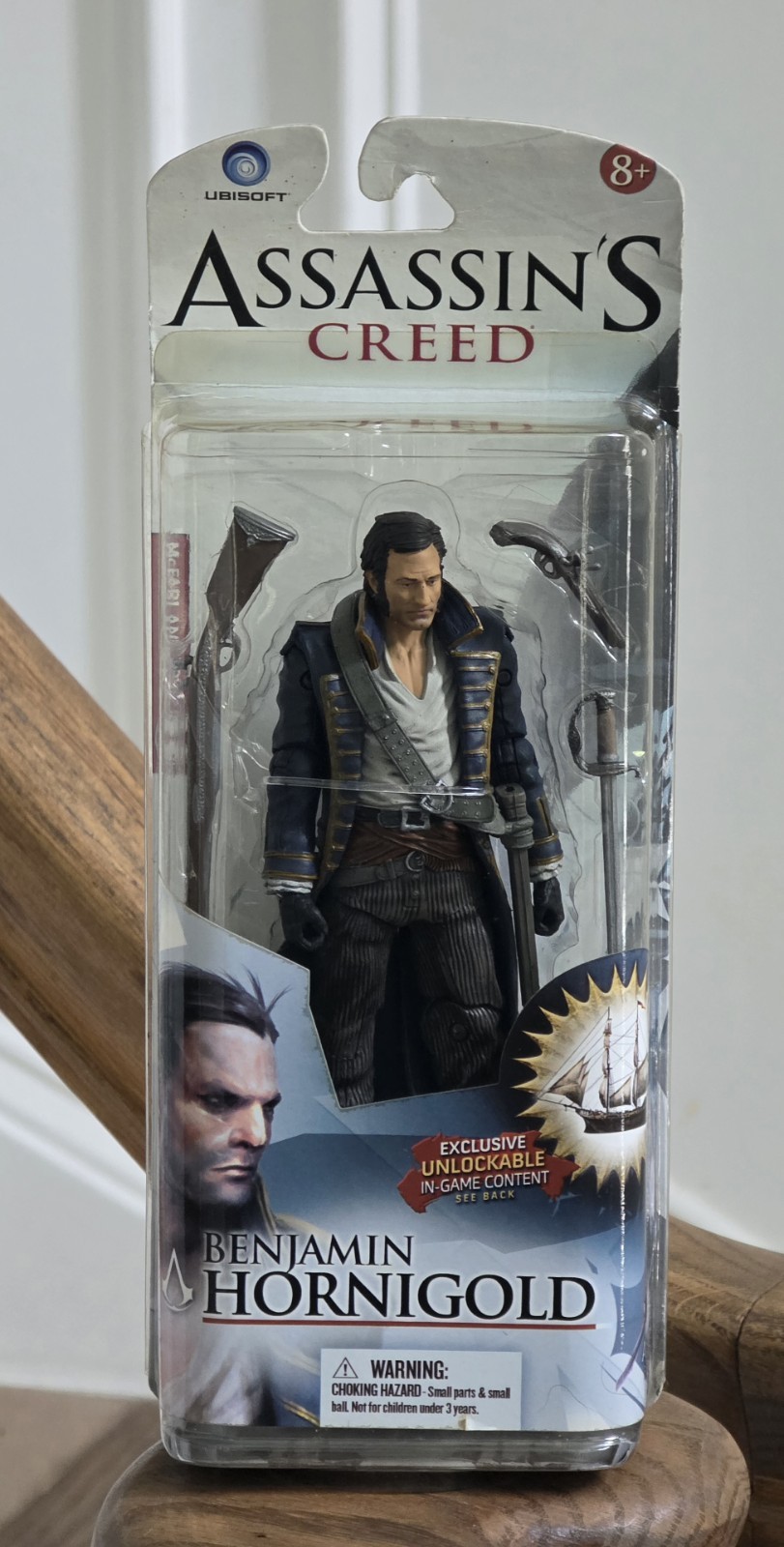 McFarlane Toys Assassin’s Creed Benjamin Hornigold Figure w/ Sword & Pistol
