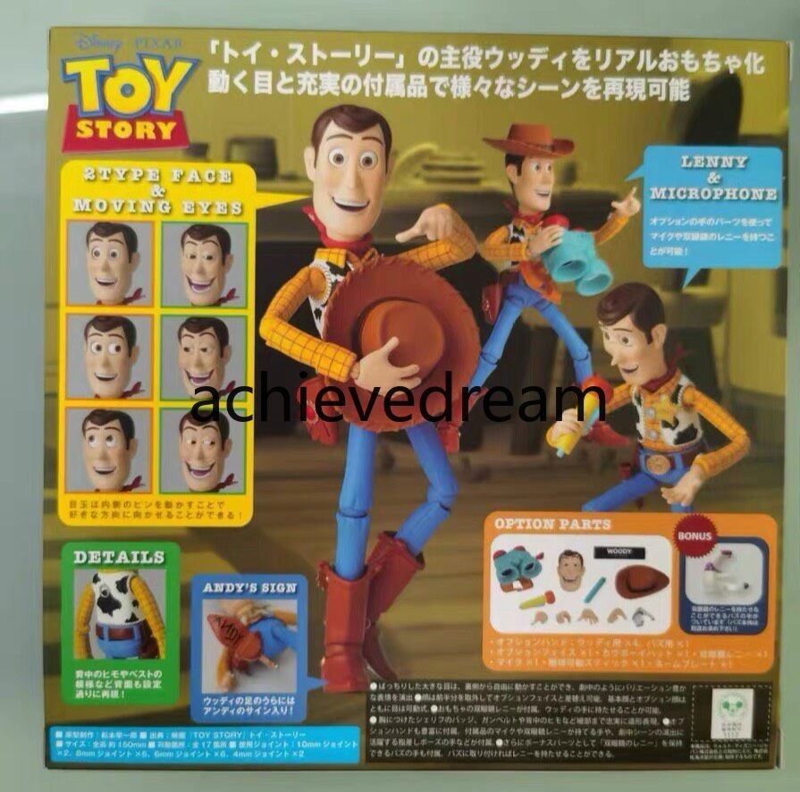 Legacy of Revoltech Toy-Story Woody Highly Articulated Action Figure