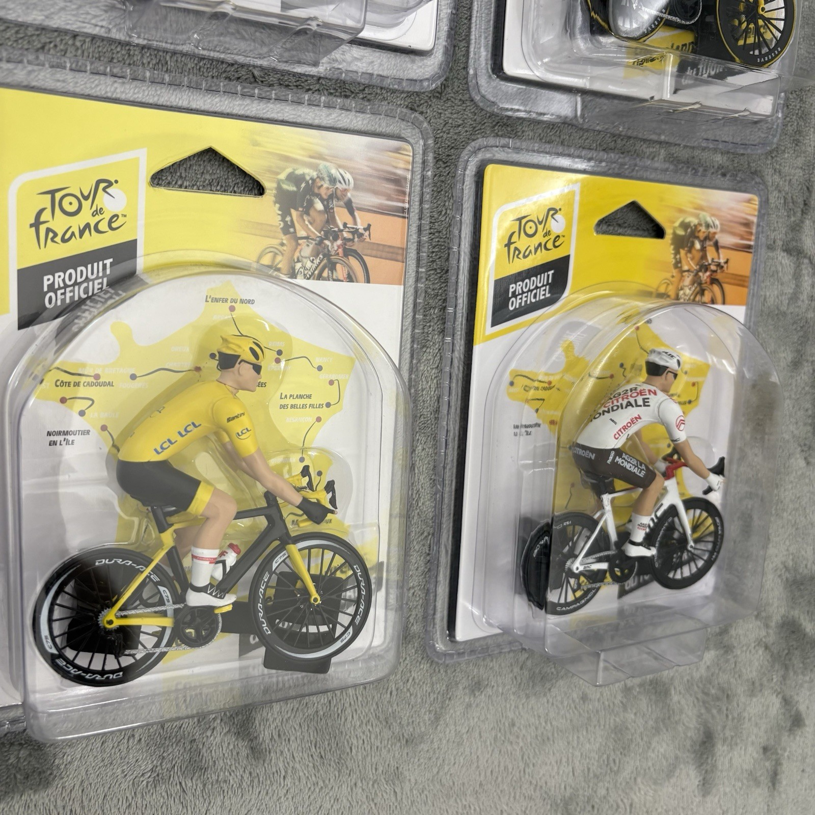 Tour De France Figures Lot of 6 1:18 Models Cycling Cyclist SOLIDO