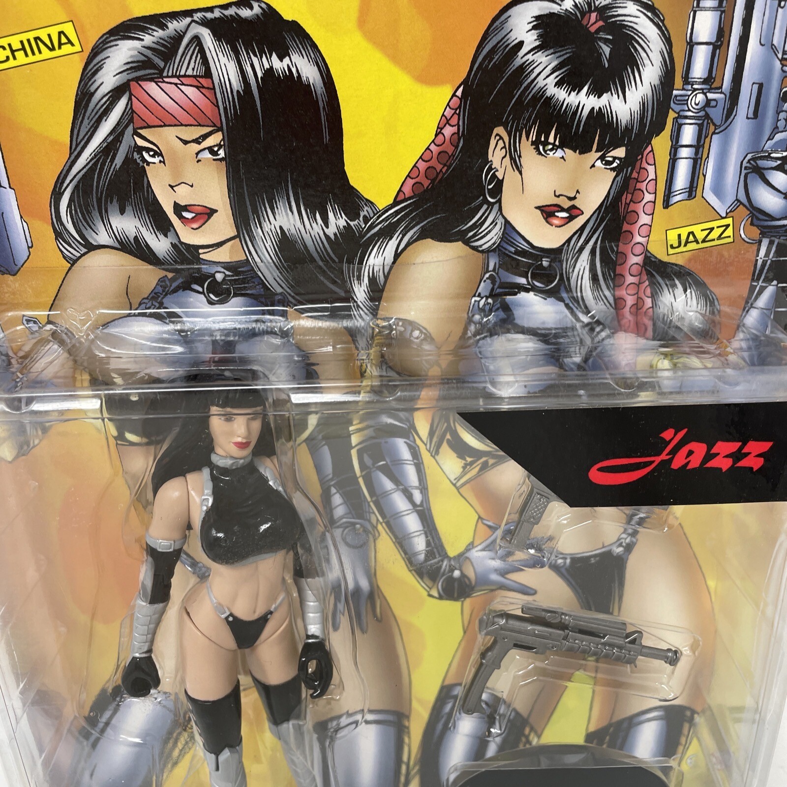 1998 Skybolt Toyz Double Impact Jazz Action Figure