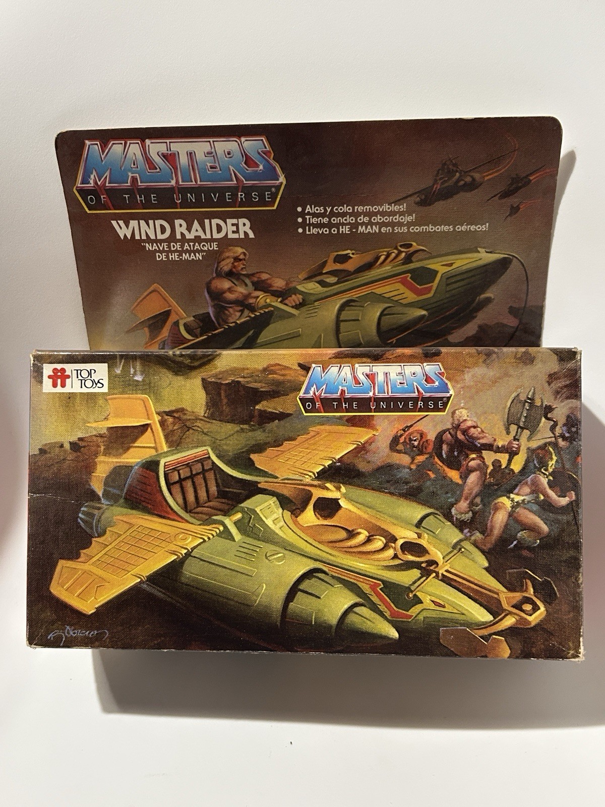 Wind Rider Top Toys Argentina Complete Unused – MOTU Vintage