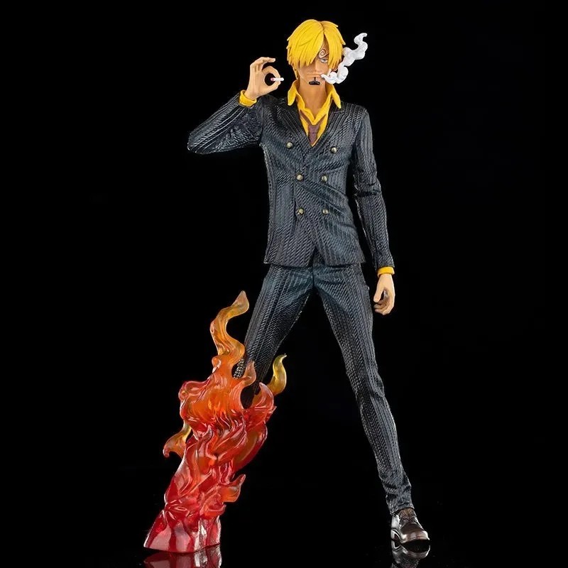 32cm One Piece Anime Sanji Action Figure Vinsmoke Model Toys Birthday Gift