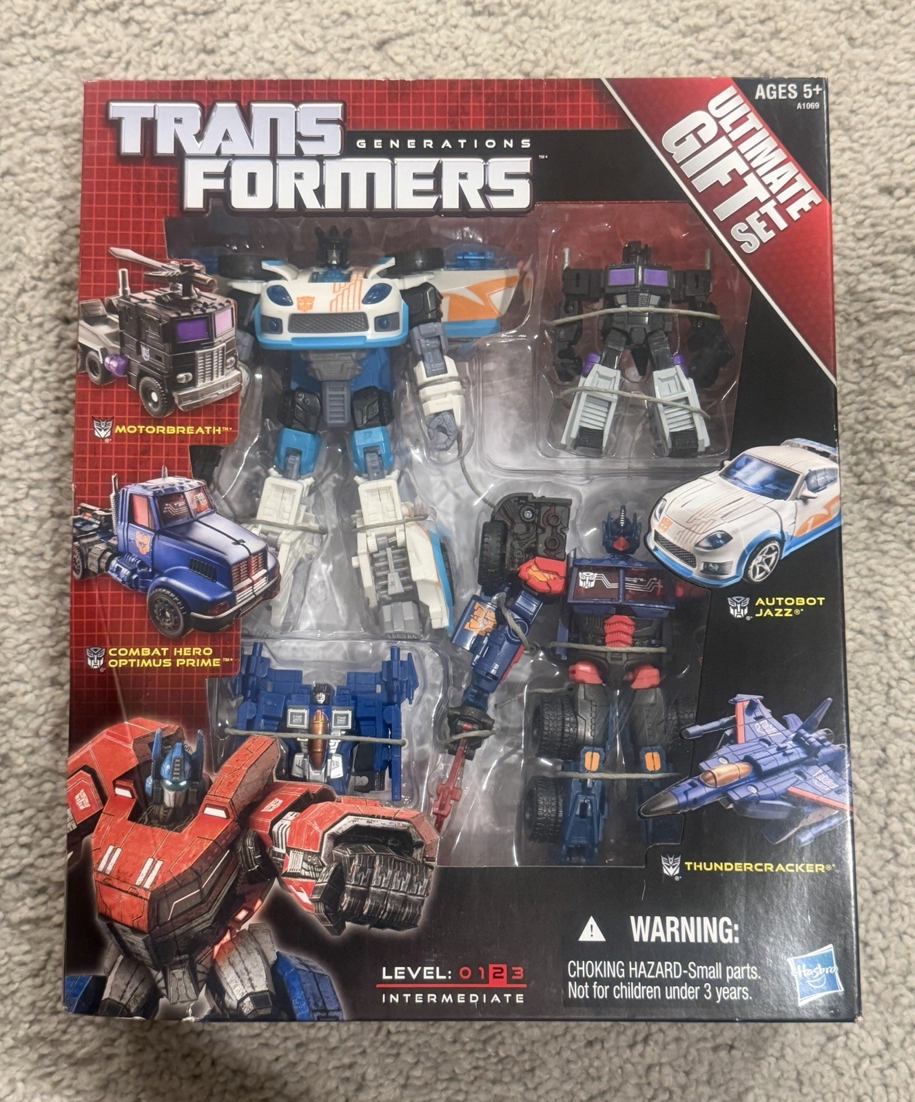 NEW Transformers 2010 Generations Ultimate Gift Set – Optimus Prime, Jazz, more