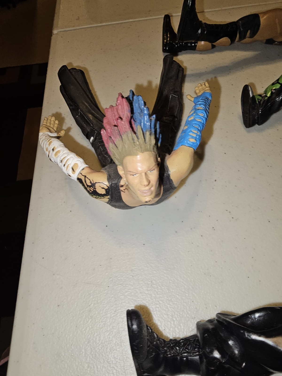 Lot Of 23 WWE/WWF Jakks Unmatched Fury- Great Khali, Hulk Hogan, Razor Ramon