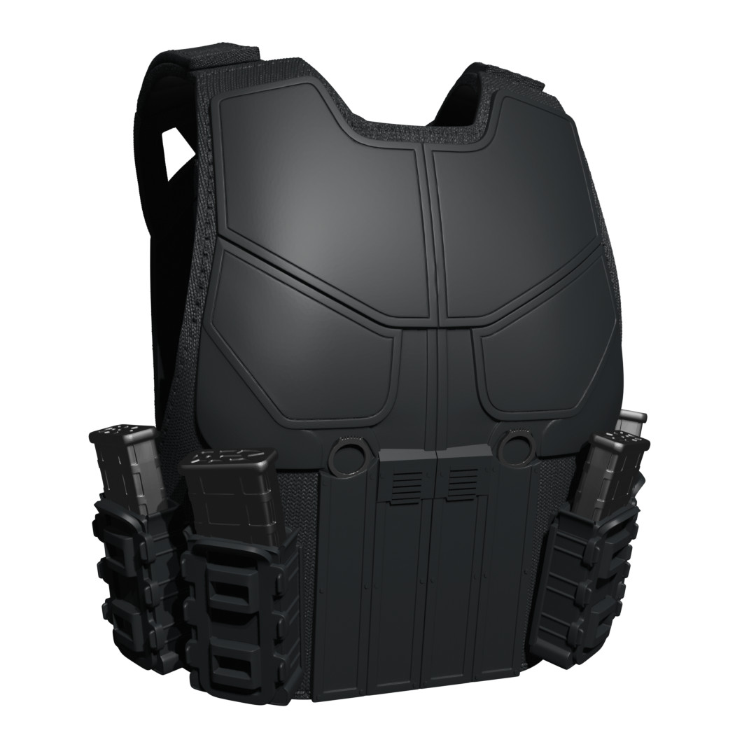 1:12 to 1:6 Scale Chest [Unpainted]: Punisher (One Last Kill)