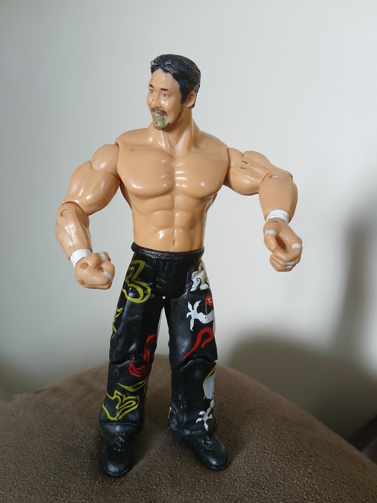 Tajiri 2003 Jakks Pacific WWE Ruthless Aggression Wrestling Figure