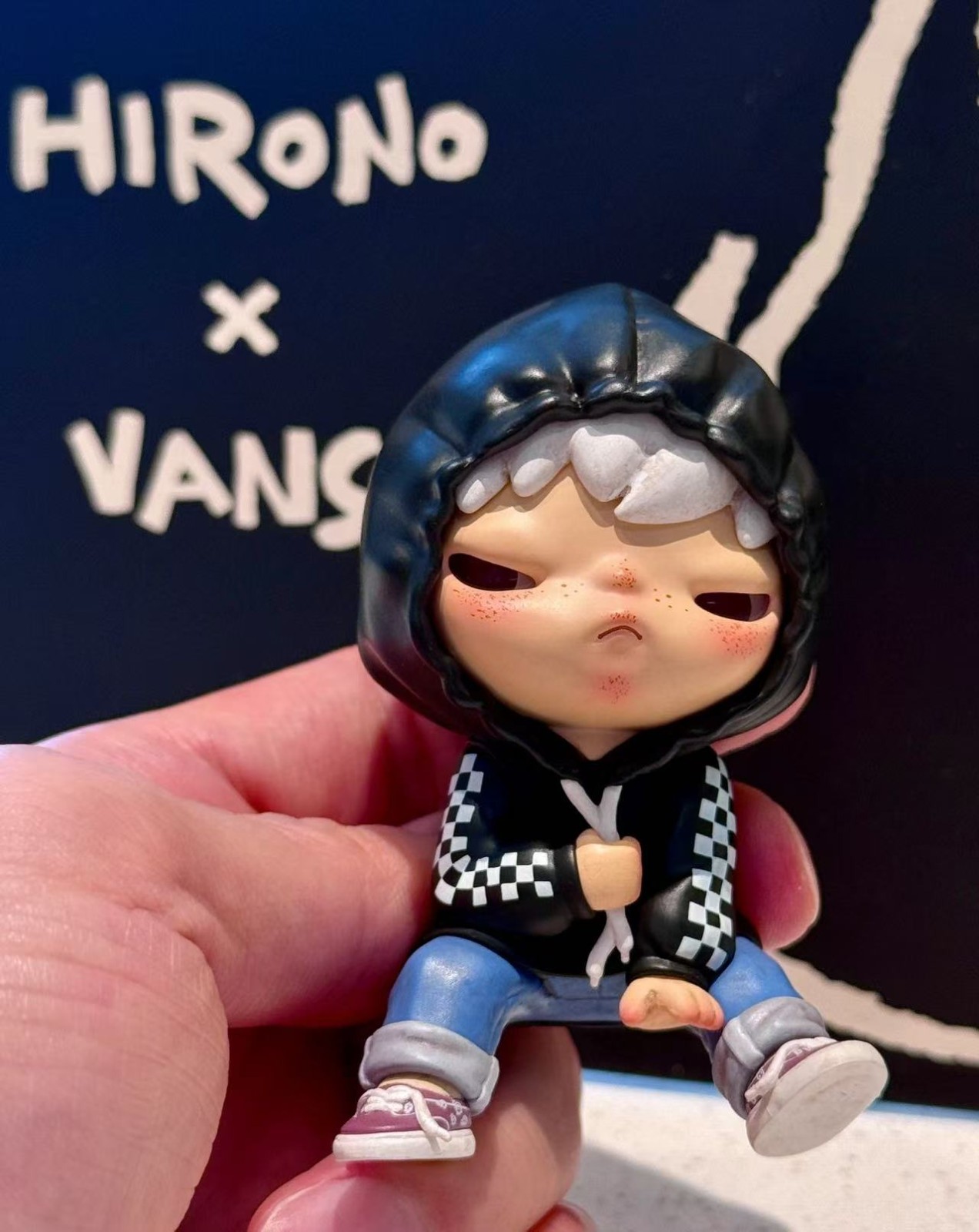 Authentic HIRONO × VANS LIMITED EDITION Figures Toys Designer Hot Toy Gift