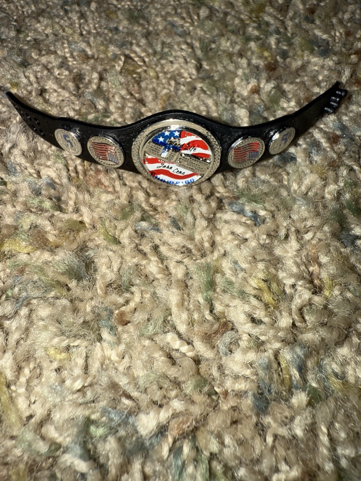 WWE Mattel Elite John Cena US United States Championship Spinner Belt Accessory