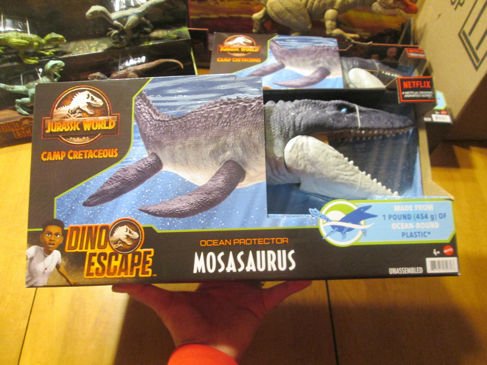 Jurassic World Camp Cretaceous Dino Escape OCEAN PROTECTOR MOSASAURUS DOMINION