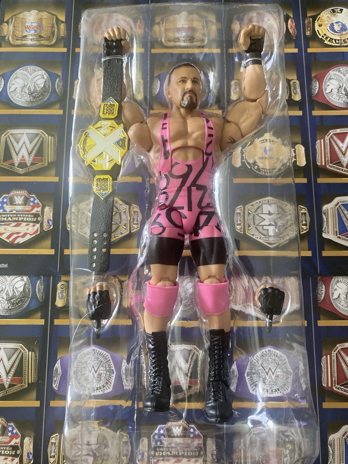 WWE Elite Greatest Hits Bron Breakker Figure Wrestling NXT Belt The Vision
