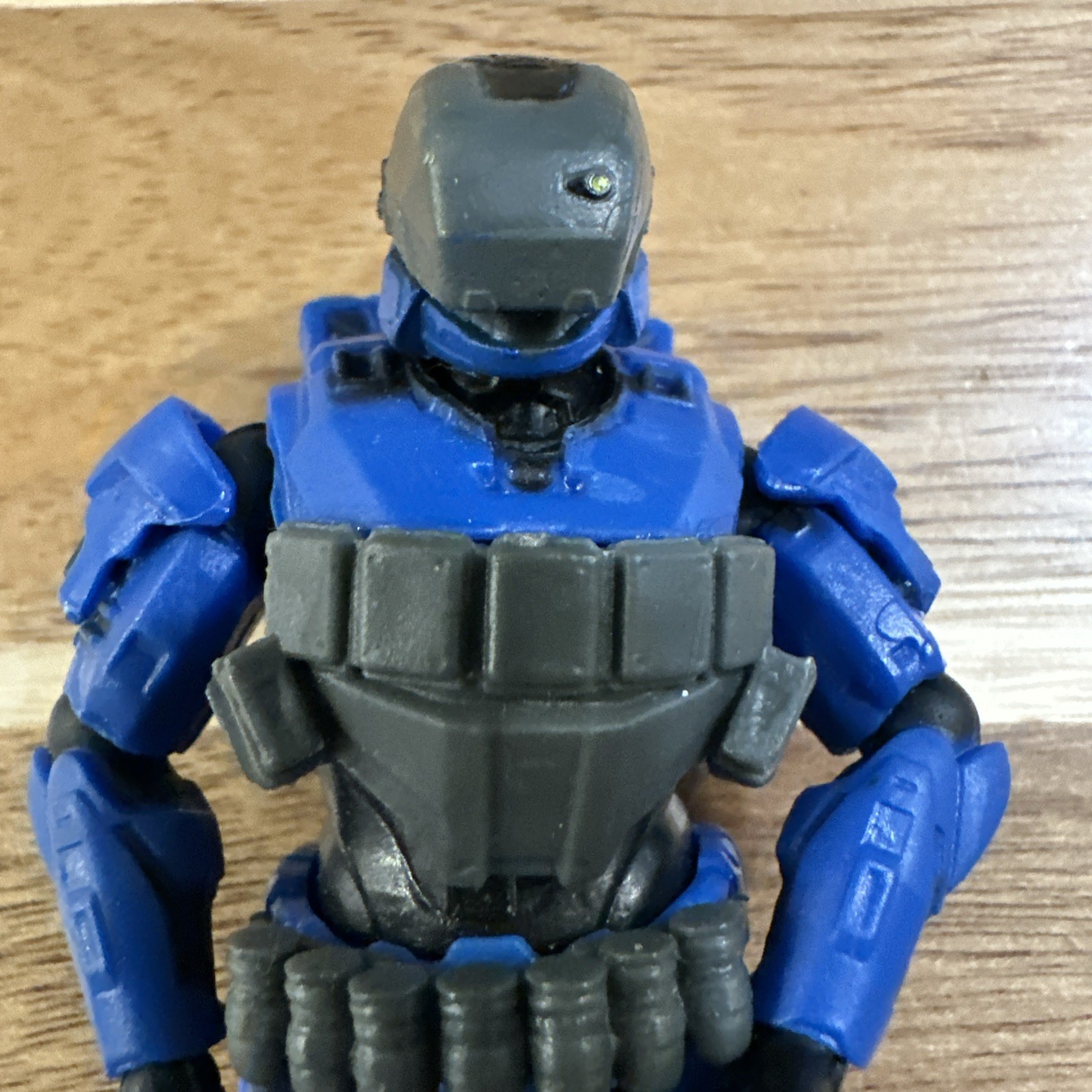 World of Halo Infinite Blue UNSC Spartan Gungnir 4.5″ Action Figure #3