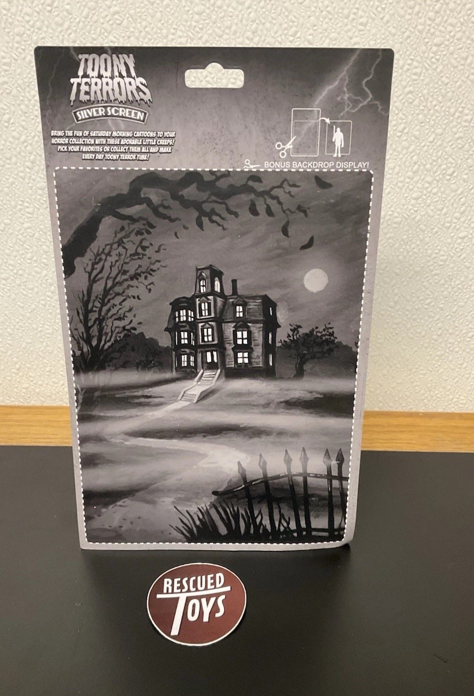 NECA Toony Terrors Silver Screen Vincent Price [Black & White] SEALED