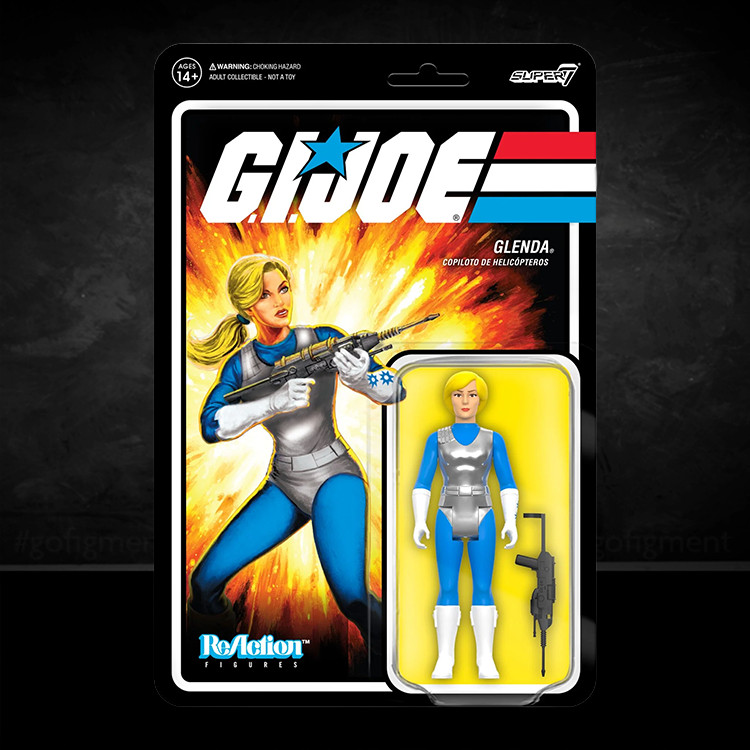 Glenda Helicopter co-pilot Action Figure GI Joe Classified Serie