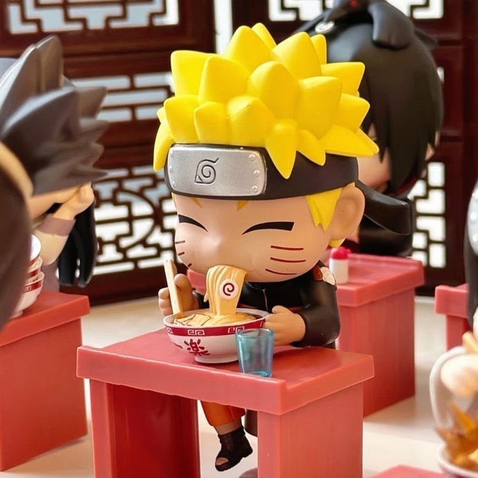 Naruto Uzumaki Naruto Ichiraku Ramen scene chibi figure toy collectible blind