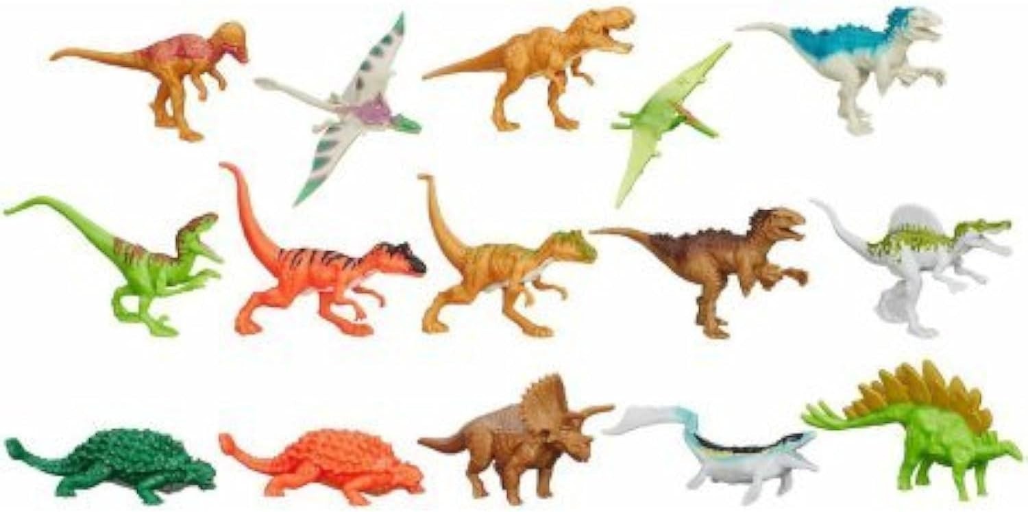 Jurassic Park World 15 Dinosaur 3″ Action Figures Bag Walmart Exclusive Hasbro