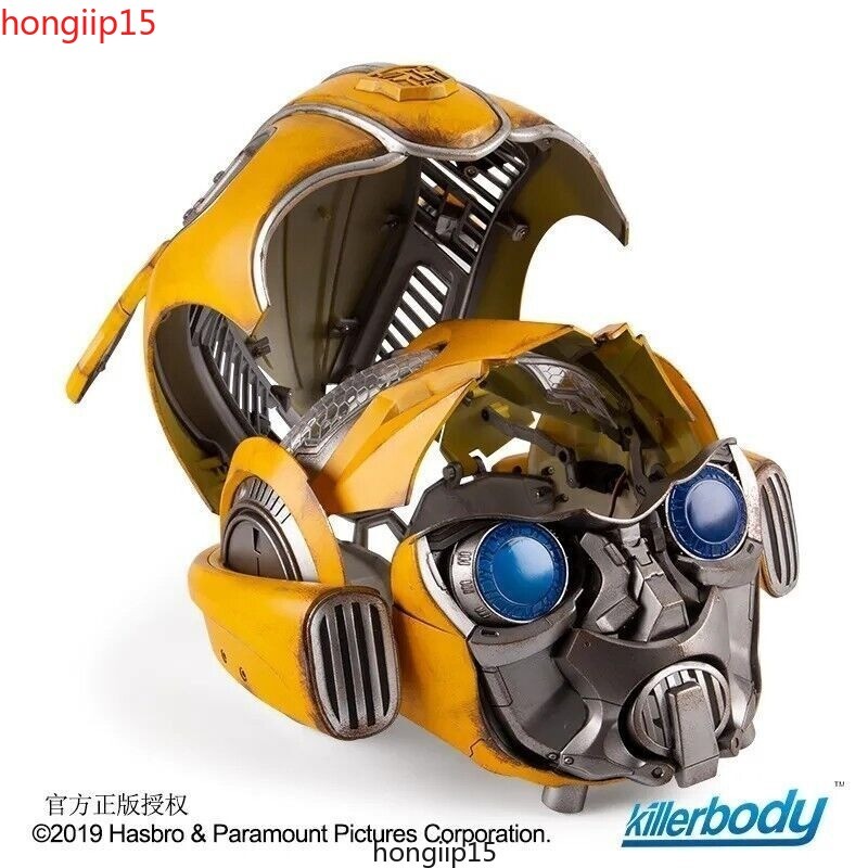 US! Bumblebee Helmet 1:1 – English Voice Control Christmas Gift Cosplay Prop