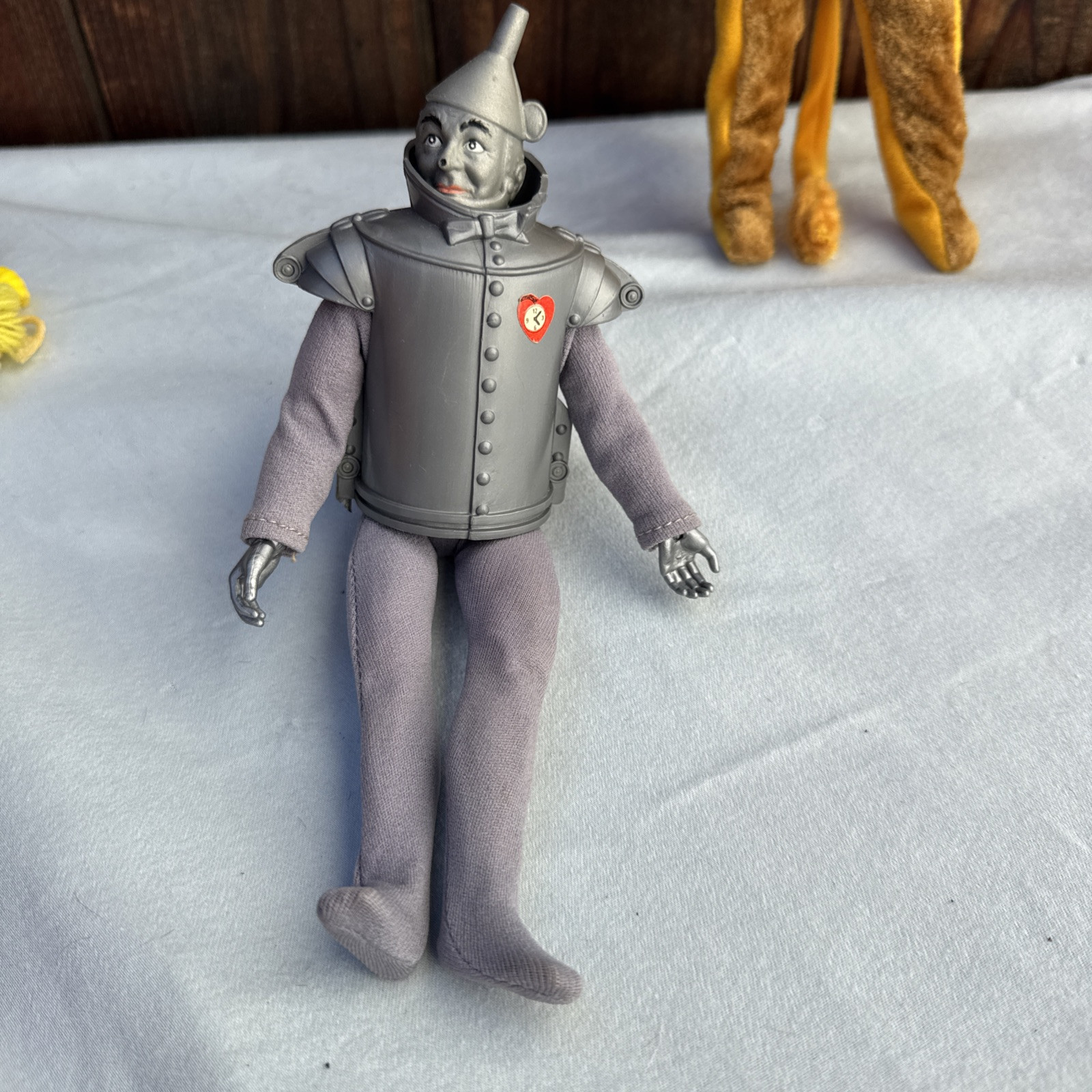 Vintage MEGO WIZARD OF OZ (Lot of 4) Tinman Dorothy Scarecrow & Lion 1974 *Read