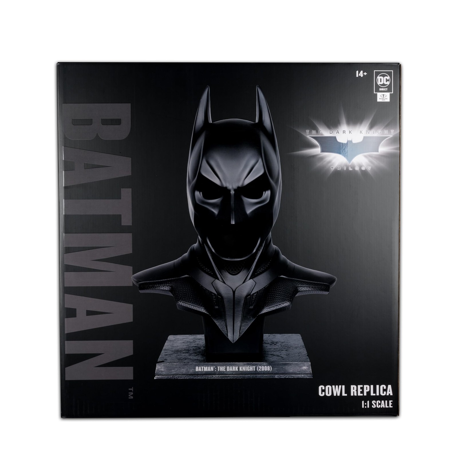 McFarlane Toys – DC Direct Batman: The Dark Knight (2008) Cowl Replica 1:1 Scale