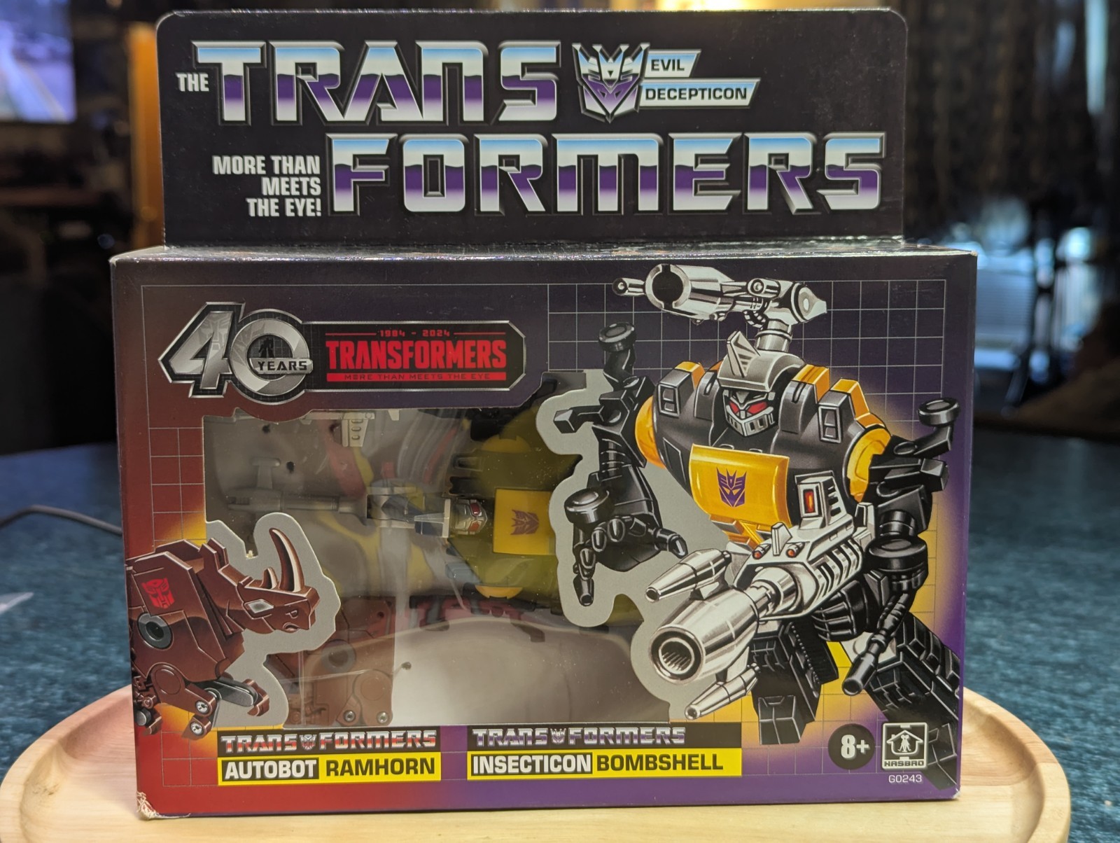 Transformers Retro 40th Anniversary Edition Bombshell & Ramhorn Set MISB