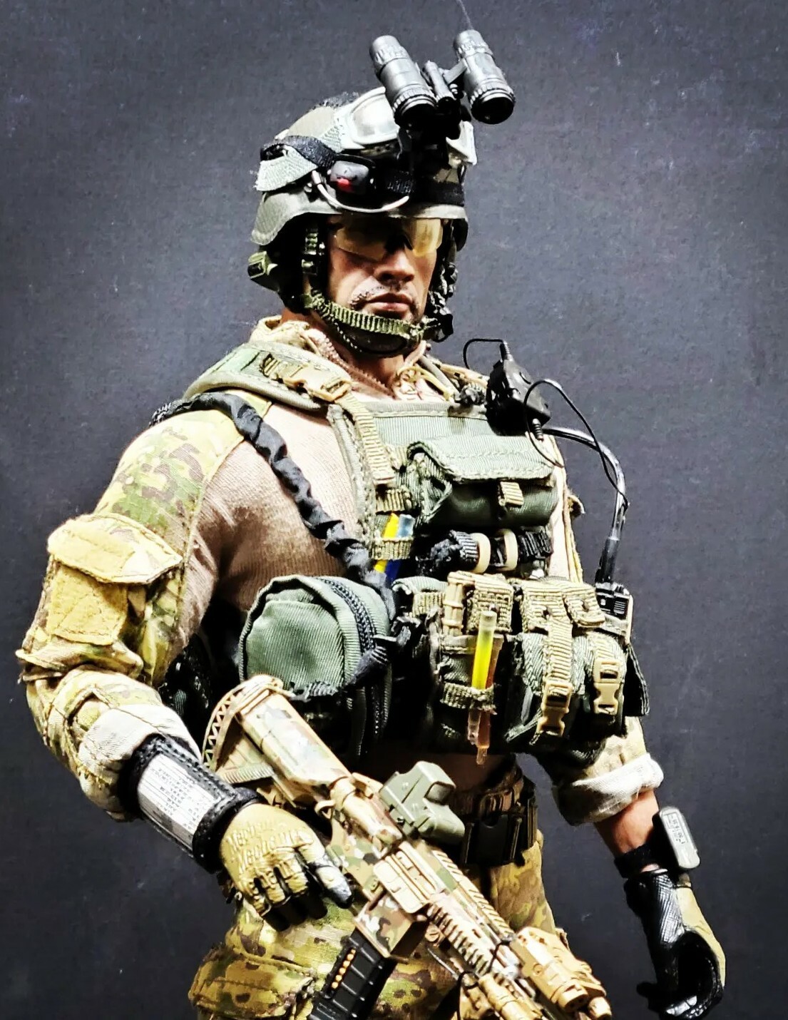 1/6 US ARMY AIRBORNE RANGER 75TH AFGHAN WAR. BANDIT JOE’S CUSTOM WITH SUPER BODY