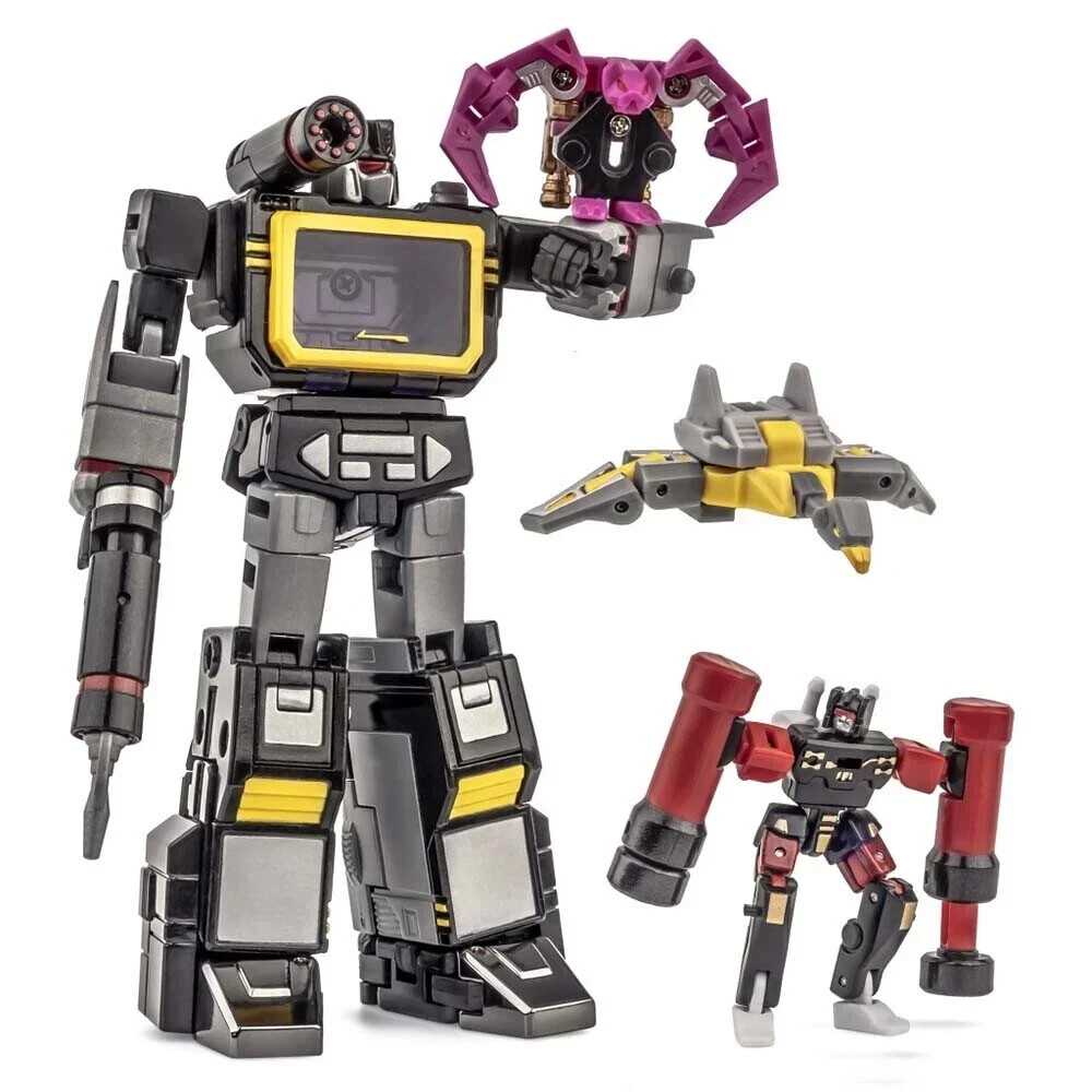 Newage NA H21B Soundblaster w/ 3 Cassettes Action Figure Toy in stock 10.2CM
