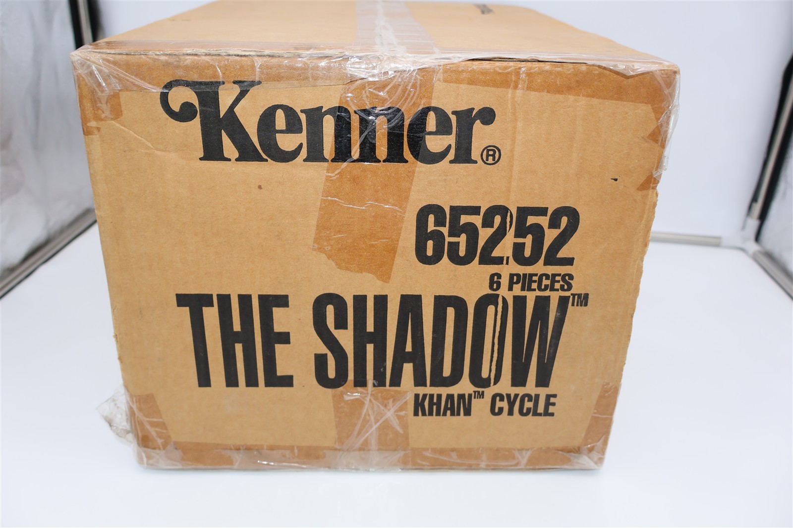 1994 KENNER–THE SHADOW–SHIWAN KHAN SERPENT BIKE VEHICLE – FACTORY SEALED CASE