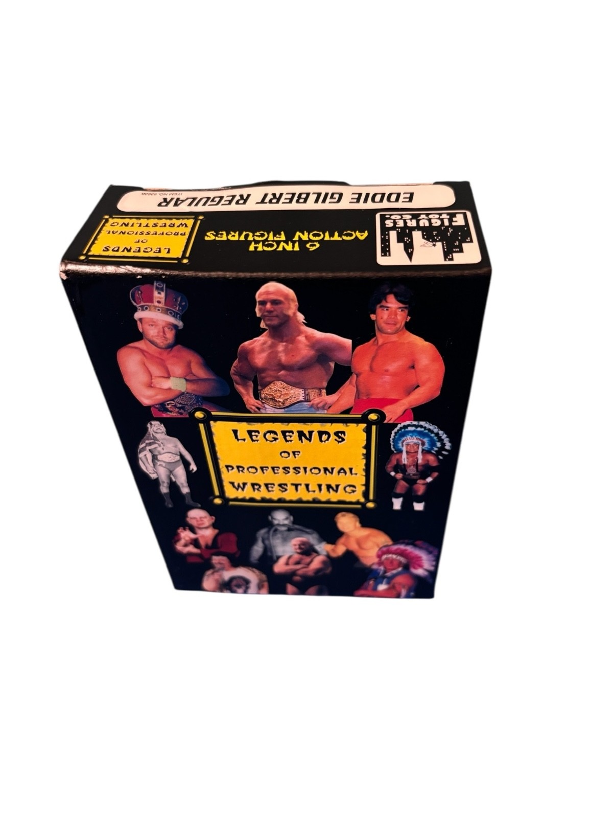 Legends of Professional Wrestling EDDIE GILBERT vintage 6″ Action Figure new