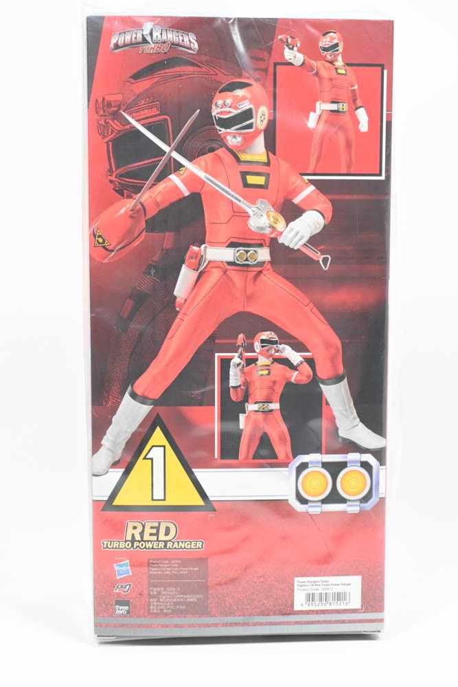 ThreeZero Power Rangers Turbo FigZero 1/6 Red Turbo Power Ranger 3Z0813 New